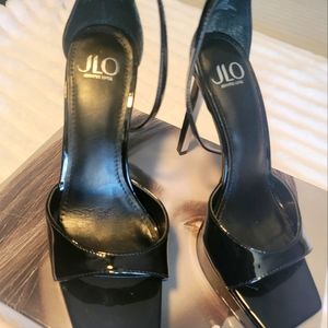 Black beautiful high heels